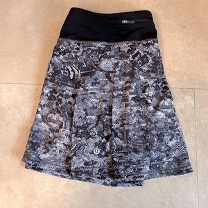 Patterned Lululemon Skirt